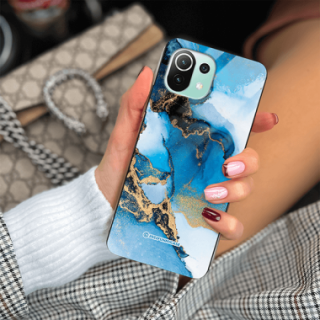 ETUI BLACK CASE GLASS NA TELEFON XIAOMI Mi 11 LITE 4G / 5G / 5G NE ST_UMA-101 WIELOKOLOROWE