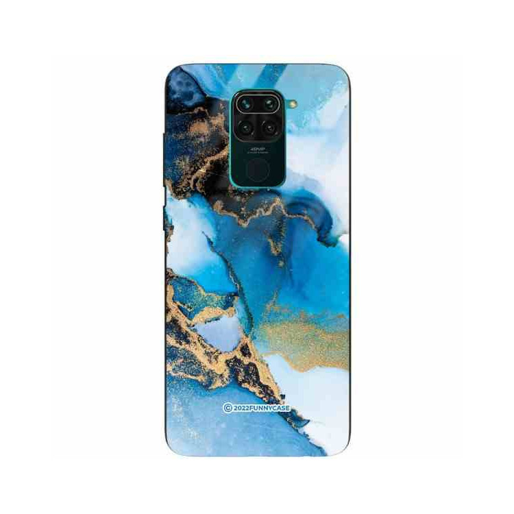 ETUI BLACK CASE GLASS NA TELEFON XIAOMI REDMI NOTE 9 / 10X 4G ST_UMA-101 WIELOKOLOROWE