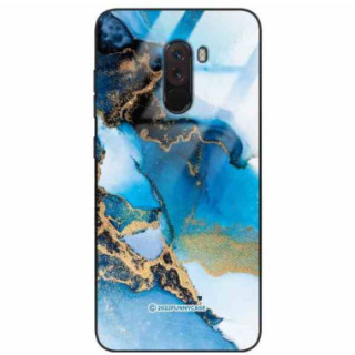 ETUI BLACK CASE GLASS NA TELEFON XIAOMI POCO F1 ST_UMA-101 WIELOKOLOROWE