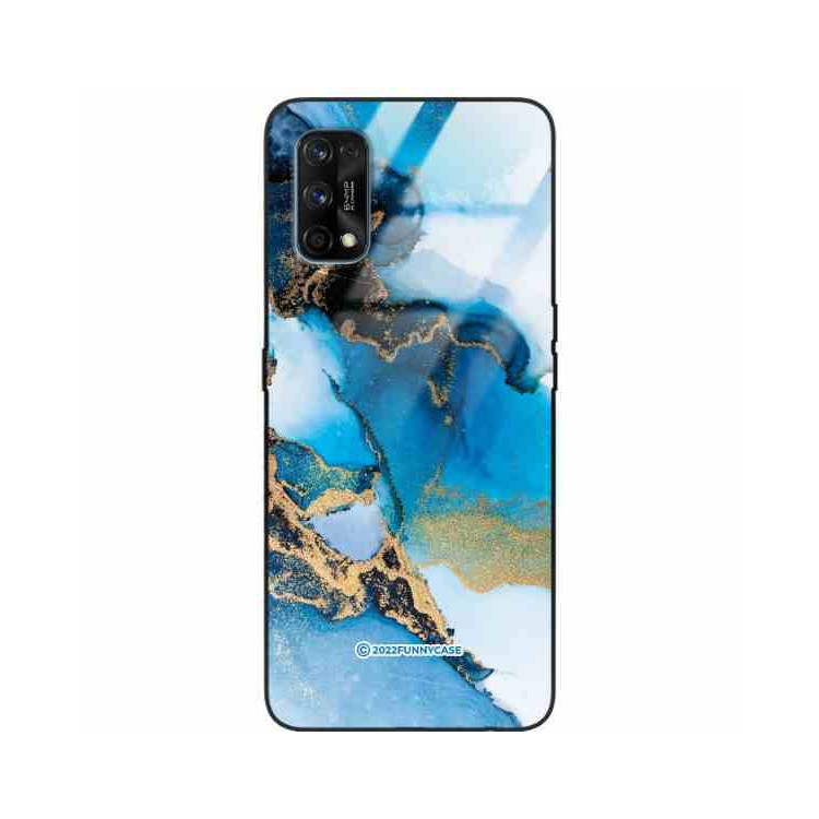 ETUI BLACK CASE GLASS NA TELEFON REALME 7 PRO ST_UMA-101 WIELOKOLOROWE