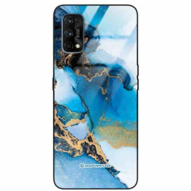 ETUI BLACK CASE GLASS NA TELEFON REALME 7 PRO ST_UMA-101 WIELOKOLOROWE