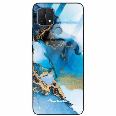 ETUI BLACK CASE GLASS NA TELEFON OPPO A15 / A15s / A35 ST_UMA-101 WIELOKOLOROWE