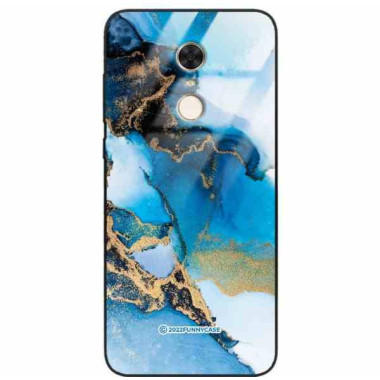 ETUI BLACK CASE GLASS NA TELEFON XIAOMI REDMI 5 PLUS ST_UMA-101 WIELOKOLOROWE