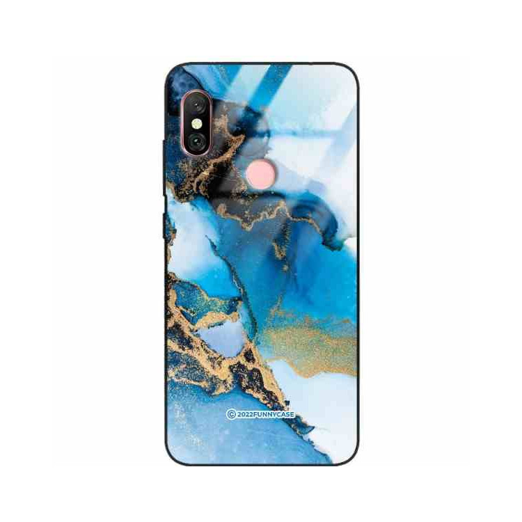 ETUI BLACK CASE GLASS NA TELEFON XIAOMI REDMI NOTE 6 / 6 PRO ST_UMA-101 WIELOKOLOROWE