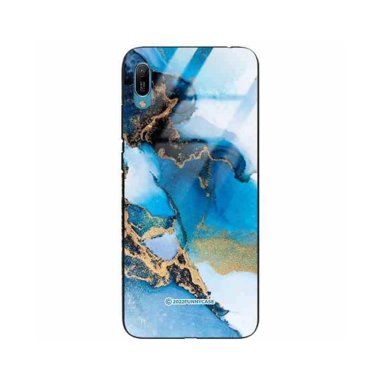ETUI BLACK CASE GLASS NA TELEFON HUAWEI Y6 2019 ST_UMA-101 WIELOKOLOROWE