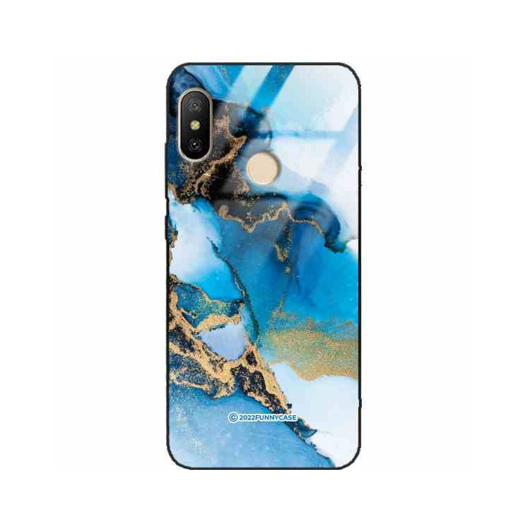 ETUI BLACK CASE GLASS NA TELEFON XIAOMI REDMI 6 PRO / MI A2 LITE ST_UMA-101 WIELOKOLOROWE
