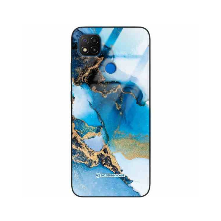 ETUI BLACK CASE GLASS NA TELEFON XIAOMI REDMI 9C ST_UMA-101 WIELOKOLOROWE