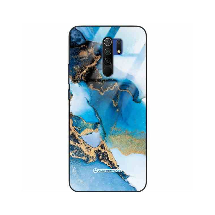 ETUI BLACK CASE GLASS NA TELEFON XIAOMI REDMI 9 ST_UMA-101 WIELOKOLOROWE