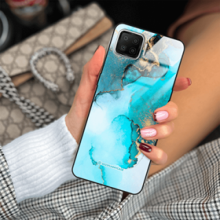 ETUI BLACK CASE GLASS NA TELEFON OPPO F17 ST_UMA-102 WIELOKOLOROWE