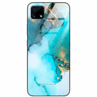 ETUI BLACK CASE GLASS NA TELEFON REALME C25 ST_UMA-102 WIELOKOLOROWE