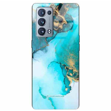 ETUI BLACK CASE GLASS NA TELEFON OPPO RENO 6 PRO PLUS ST_UMA-102 WIELOKOLOROWE