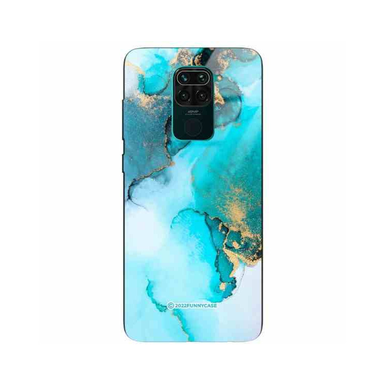 ETUI BLACK CASE GLASS NA TELEFON XIAOMI REDMI NOTE 9 / 10X 4G ST_UMA-102 WIELOKOLOROWE
