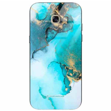 ETUI BLACK CASE GLASS NA TELEFON SAMSUNG GALAXY A5 2017 ST_UMA-102 WIELOKOLOROWE