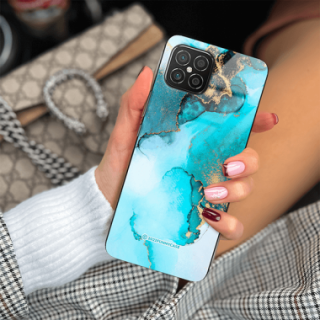 ETUI BLACK CASE GLASS NA TELEFON HUAWEI NOVA 8 SE ST_UMA-102 WIELOKOLOROWE