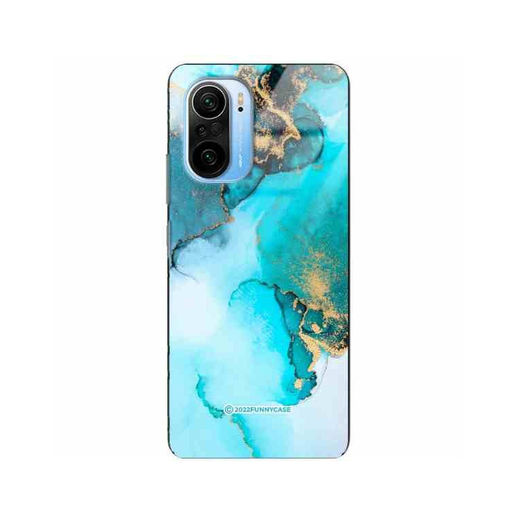 ETUI BLACK CASE GLASS NA TELEFON XIAOMI REDMI K40 / K40 PRO ST_UMA-102 WIELOKOLOROWE