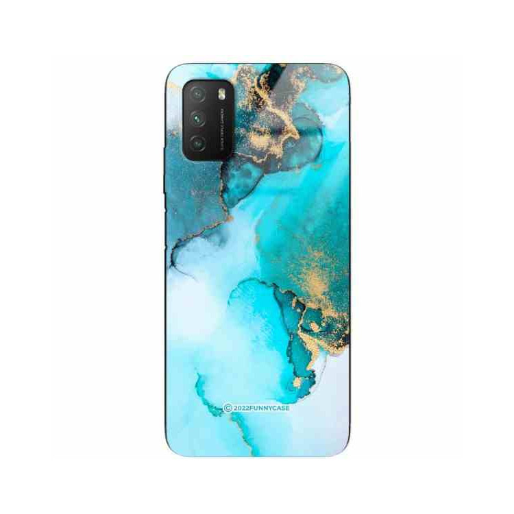 ETUI BLACK CASE GLASS NA TELEFON XIAOMI POCO M3 ST_UMA-102 WIELOKOLOROWE