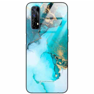 ETUI BLACK CASE GLASS NA TELEFON REALME 7 ST_UMA-102 WIELOKOLOROWE