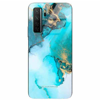 ETUI BLACK CASE GLASS NA TELEFON HUAWEI NOVA 7 SE ST_UMA-102 WIELOKOLOROWE