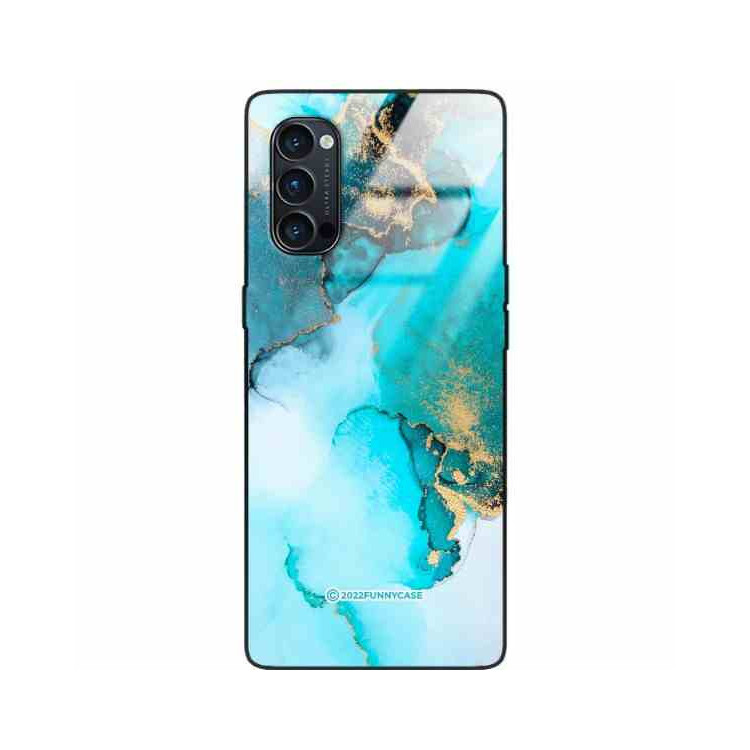 ETUI BLACK CASE GLASS NA TELEFON OPPO RENO 4 PRO ST_UMA-102 WIELOKOLOROWE