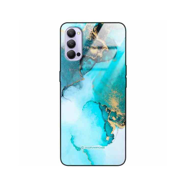 ETUI BLACK CASE GLASS NA TELEFON OPPO RENO 4 ST_UMA-102 WIELOKOLOROWE