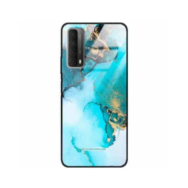 ETUI BLACK CASE GLASS NA TELEFON HUAWEI P SMART 2021 / Y7a ST_UMA-102 WIELOKOLOROWE