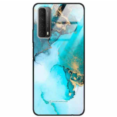 ETUI BLACK CASE GLASS NA TELEFON HUAWEI P SMART 2021 / Y7a ST_UMA-102 WIELOKOLOROWE