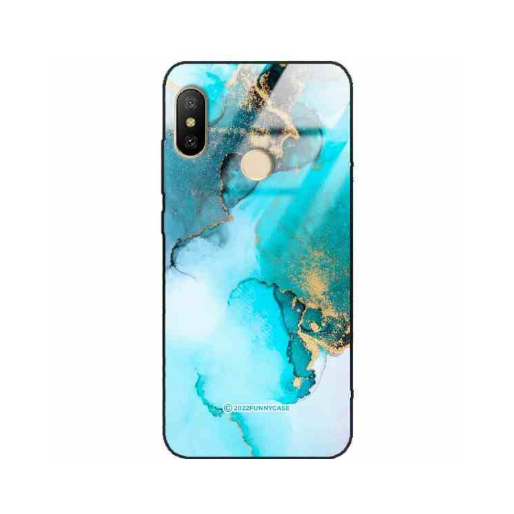 ETUI BLACK CASE GLASS NA TELEFON XIAOMI REDMI 6 PRO / MI A2 LITE ST_UMA-102 WIELOKOLOROWE
