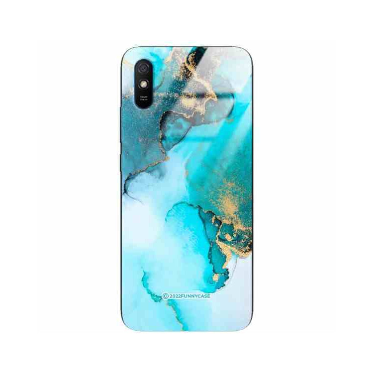 ETUI BLACK CASE GLASS NA TELEFON XIAOMI REDMI 9A ST_UMA-102 WIELOKOLOROWE