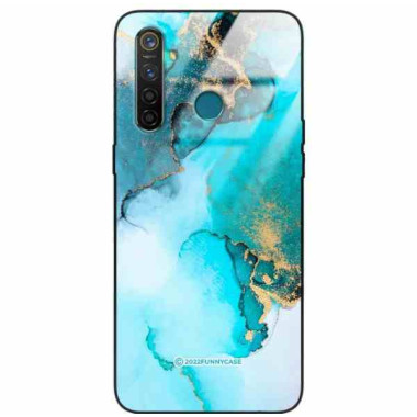 ETUI BLACK CASE GLASS NA TELEFON REALME 5 ST_UMA-102 WIELOKOLOROWE