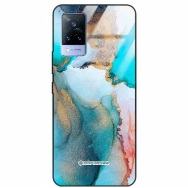ETUI BLACK CASE GLASS NA TELEFON VIVO V21 / V21 5G ST_UMA-103 WIELOKOLOROWE