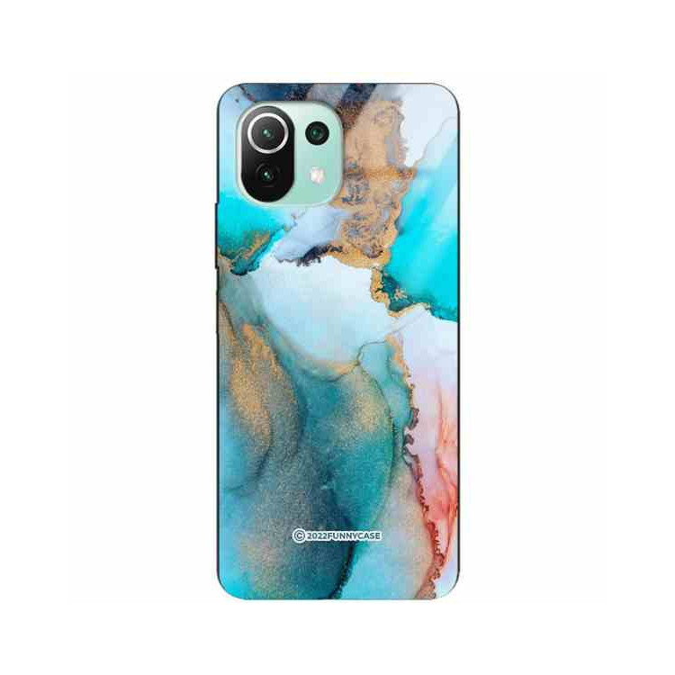 ETUI BLACK CASE GLASS NA TELEFON XIAOMI Mi 11 LITE 4G / 5G / 5G NE ST_UMA-103 WIELOKOLOROWE