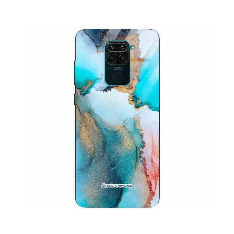 ETUI BLACK CASE GLASS NA TELEFON XIAOMI REDMI NOTE 9 / 10X 4G ST_UMA-103 WIELOKOLOROWE