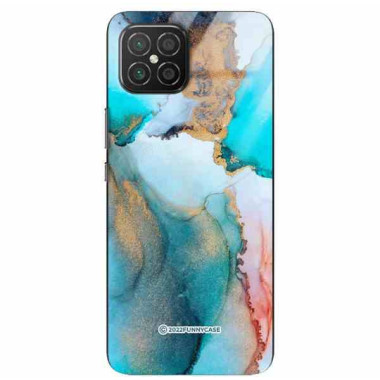 ETUI BLACK CASE GLASS NA TELEFON HUAWEI NOVA 8 SE ST_UMA-103 WIELOKOLOROWE