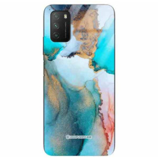 ETUI BLACK CASE GLASS NA TELEFON XIAOMI POCO M3 ST_UMA-103 WIELOKOLOROWE