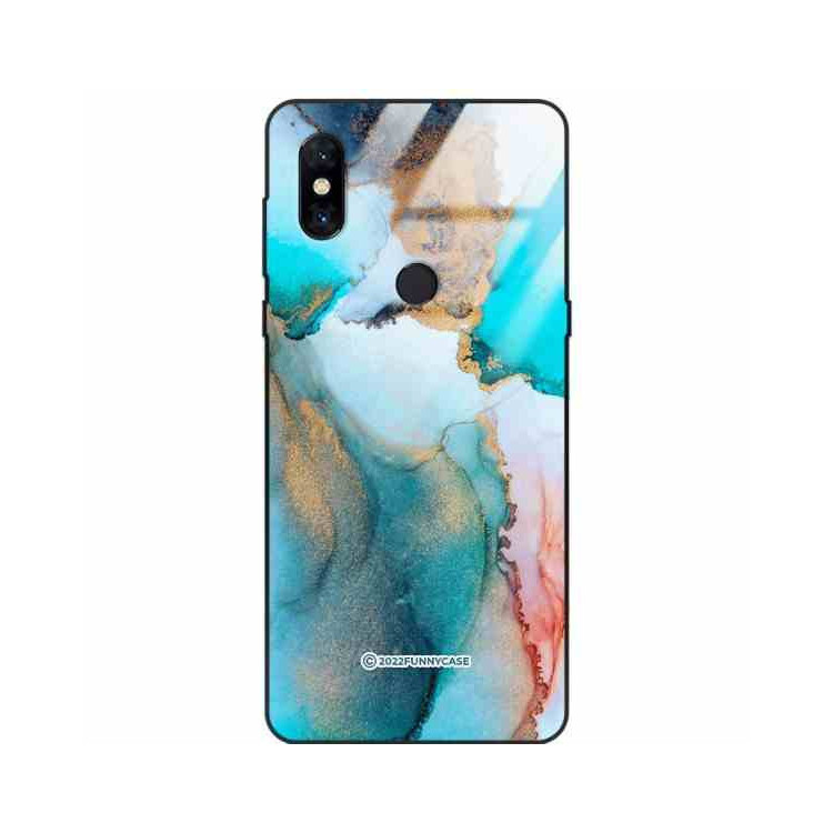 ETUI BLACK CASE GLASS NA TELEFON XIAOMI Mi MIX 3 ST_UMA-103 WIELOKOLOROWE