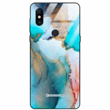 ETUI BLACK CASE GLASS NA TELEFON XIAOMI Mi MIX 3 ST_UMA-103 WIELOKOLOROWE