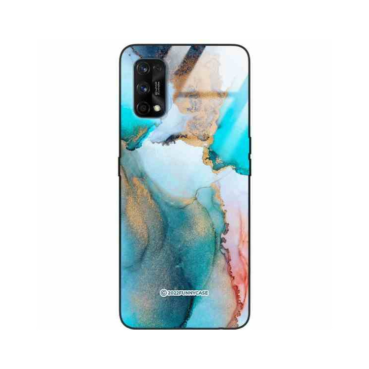 ETUI BLACK CASE GLASS NA TELEFON REALME 7 PRO ST_UMA-103 WIELOKOLOROWE