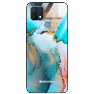 ETUI BLACK CASE GLASS NA TELEFON OPPO A15 / A15s / A35 ST_UMA-103 WIELOKOLOROWE