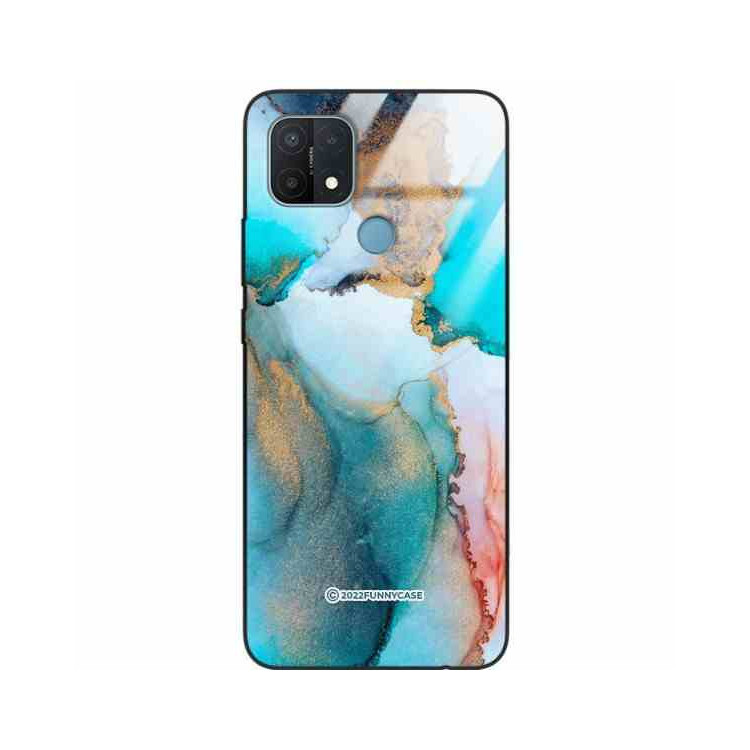 ETUI BLACK CASE GLASS NA TELEFON OPPO A15 / A15s / A35 ST_UMA-103 WIELOKOLOROWE