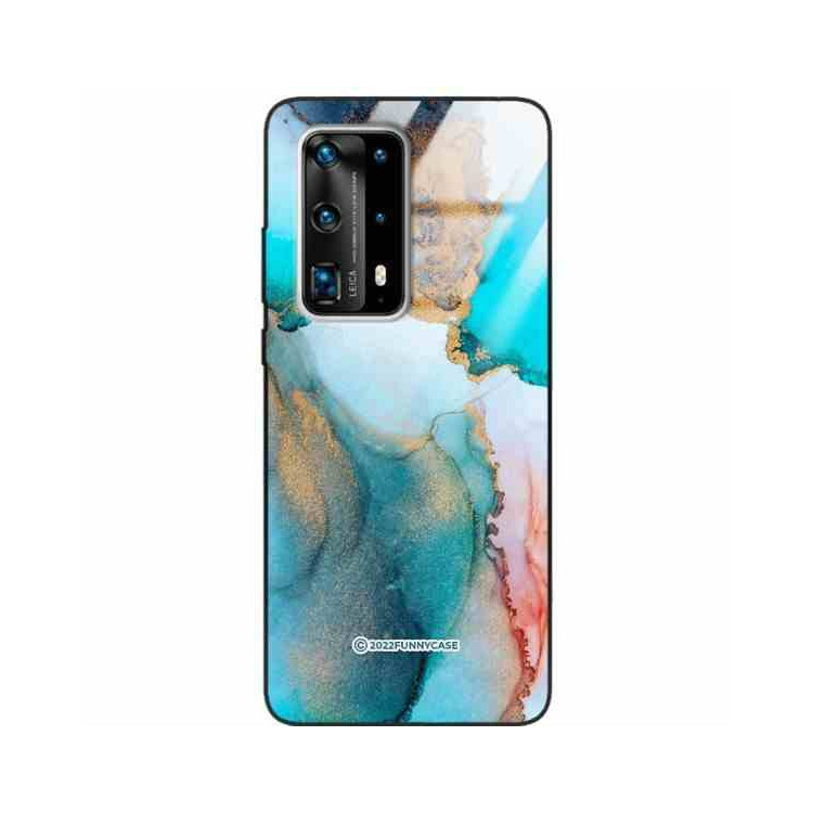 ETUI BLACK CASE GLASS NA TELEFON HUAWEI P40 PRO PLUS ST_UMA-103 WIELOKOLOROWE