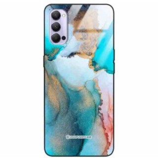 ETUI BLACK CASE GLASS NA TELEFON OPPO RENO 4 ST_UMA-103 WIELOKOLOROWE