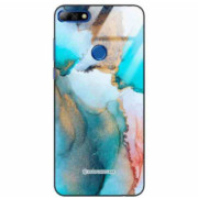 ETUI BLACK CASE GLASS NA TELEFON HUAWEI Y7 PRIME 2018 ST_UMA-103 WIELOKOLOROWE