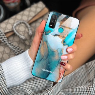 ETUI BLACK CASE GLASS NA TELEFON HUAWEI P SMART 2020 ST_UMA-103 WIELOKOLOROWE