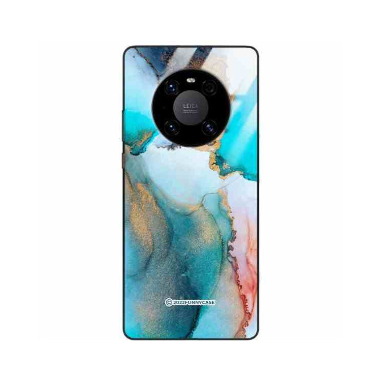 ETUI BLACK CASE GLASS NA TELEFON HUAWEI MATE 40 PRO ST_UMA-103 WIELOKOLOROWE