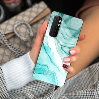 ETUI BLACK CASE GLASS NA TELEFON XIAOMI Mi NOTE 10 LITE ST_UMA-104 WIELOKOLOROWE