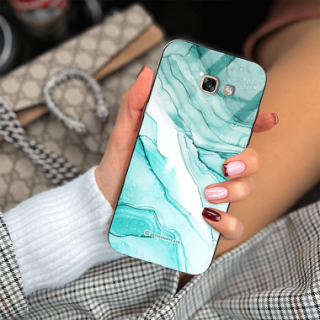 ETUI BLACK CASE GLASS NA TELEFON SAMSUNG GALAXY A5 2017 ST_UMA-104 WIELOKOLOROWE