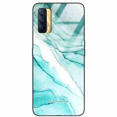 ETUI BLACK CASE GLASS NA TELEFON REALME V15 ST_UMA-104 WIELOKOLOROWE