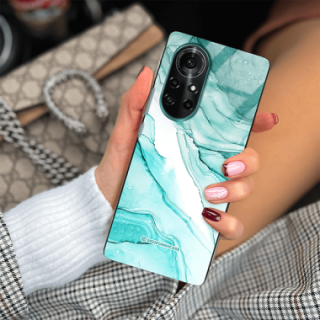 ETUI BLACK CASE GLASS NA TELEFON HUAWEI NOVA 8 PRO ST_UMA-104 WIELOKOLOROWE