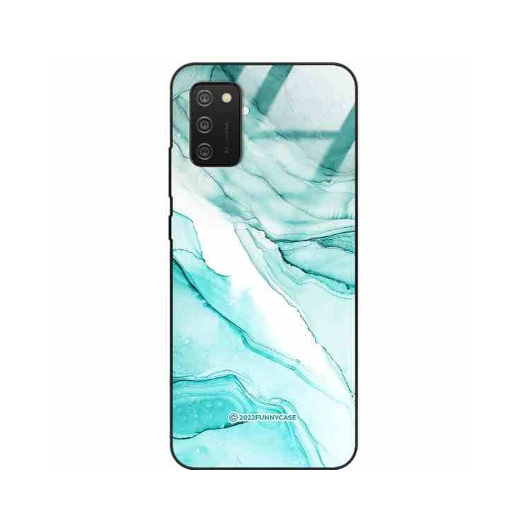 ETUI BLACK CASE GLASS NA TELEFON SAMSUNG GALAXY A02S ST_UMA-104 WIELOKOLOROWE