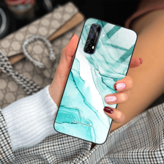 ETUI BLACK CASE GLASS NA TELEFON REALME 7 ST_UMA-104 WIELOKOLOROWE